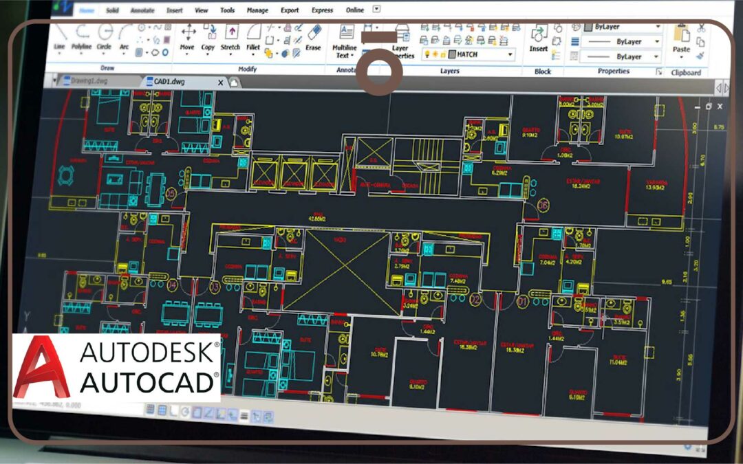 التصميم الهندسي بواسطة برنامج الاوتوكاد