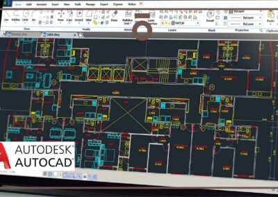 التصميم الهندسي بواسطة برنامج الاوتوكاد