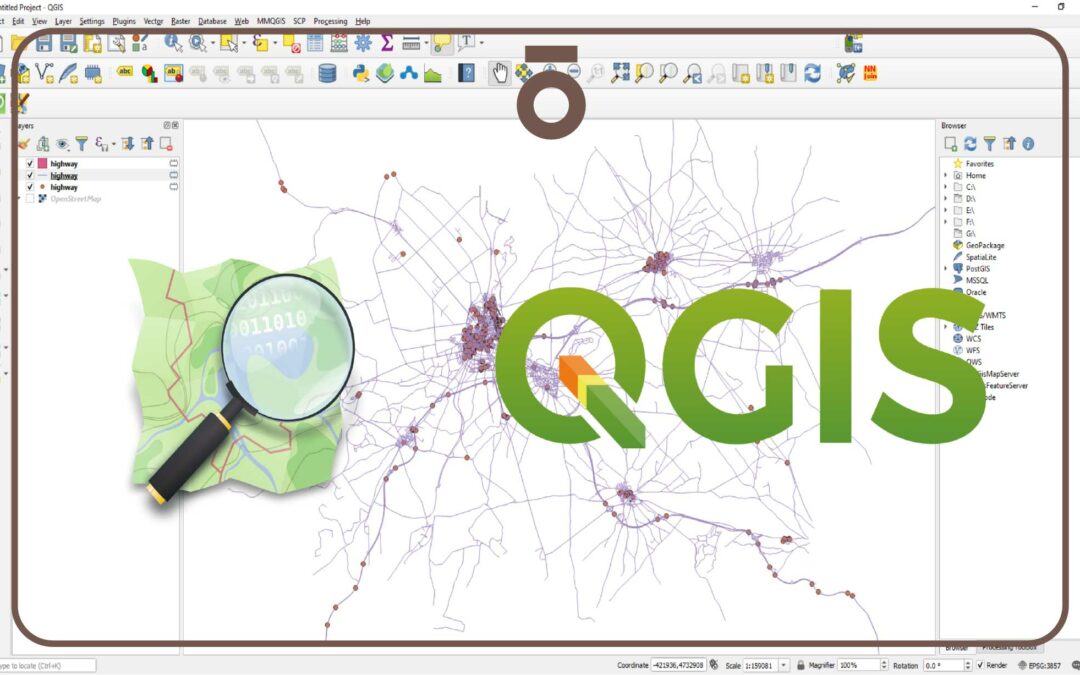 أساسيات نظم المعلومات الجغرافية ببرنامج QGIS