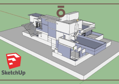 الرسم ثلاثي الأبعاد باستخدام SketchUP و V-Ray 6